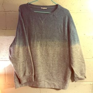 Ombré oversized sweatshirt